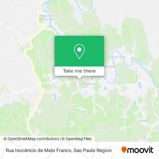 Rua Inocêncio de Melo Franco map