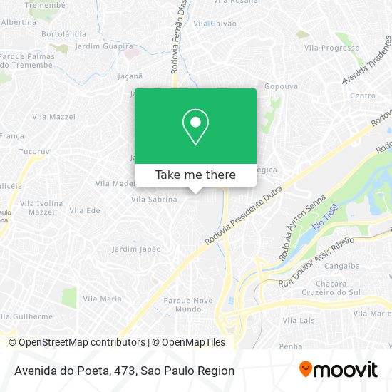 Avenida do Poeta, 473 map