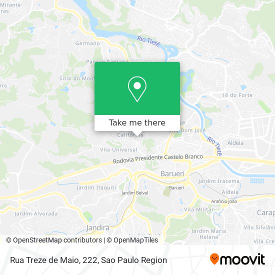 Rua Treze de Maio, 222 map