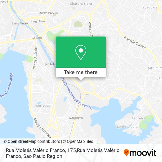 Rua Moisés Valério Franco, 175,Rua Moisés Valério Franco map