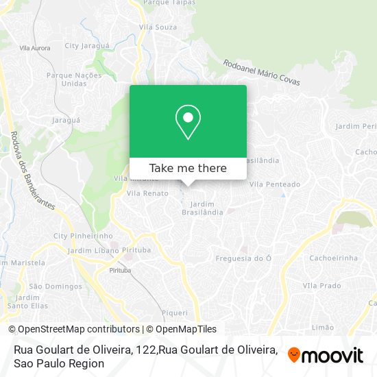 Rua Goulart de Oliveira, 122,Rua Goulart de Oliveira map