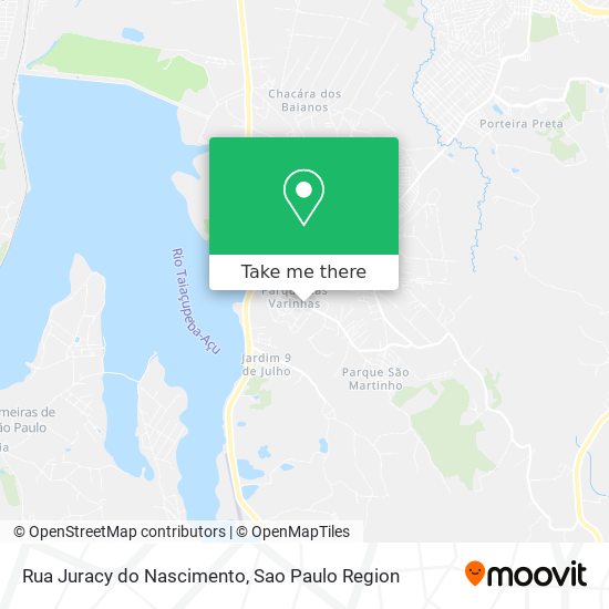 Rua Juracy do Nascimento map