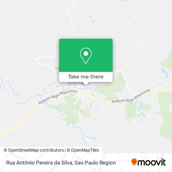 Rua Antônio Pereira da Silva map