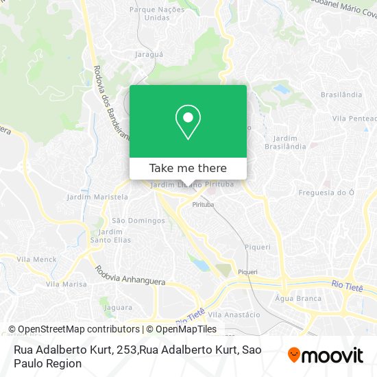 Rua Adalberto Kurt, 253,Rua Adalberto Kurt map