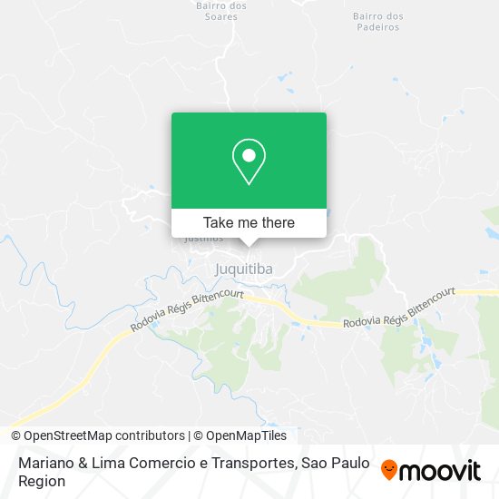 Mariano & Lima Comercio e Transportes map
