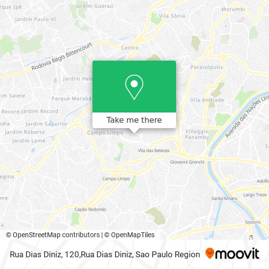 Rua Dias Diniz, 120,Rua Dias Diniz map