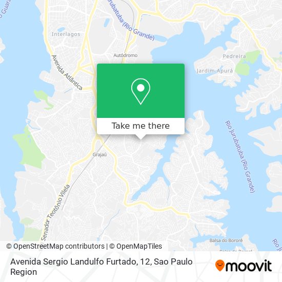 Mapa Avenida Sergio Landulfo Furtado, 12