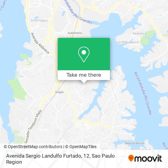 Avenida Sergio Landulfo Furtado, 12 map