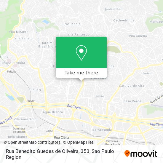 Rua Benedito Guedes de Oliveira, 353 map