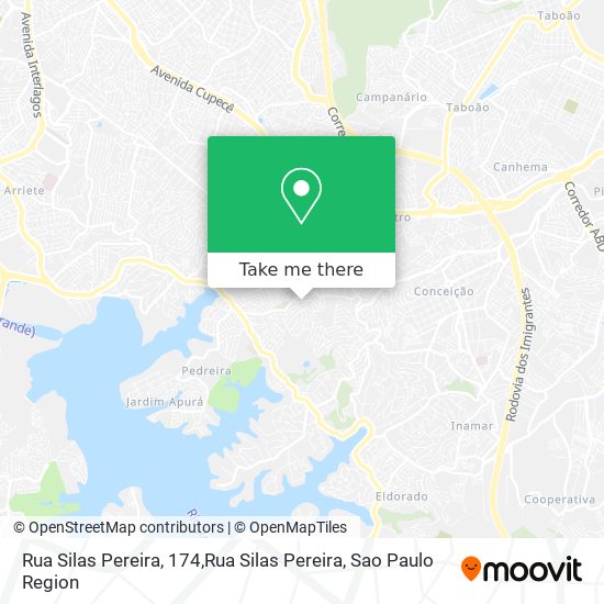 Rua Silas Pereira, 174,Rua Silas Pereira map