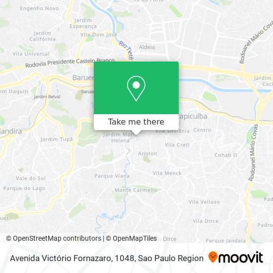 Avenida Victório Fornazaro, 1048 map