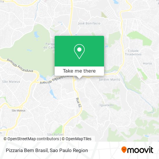 Pizzaria Bem Brasil map