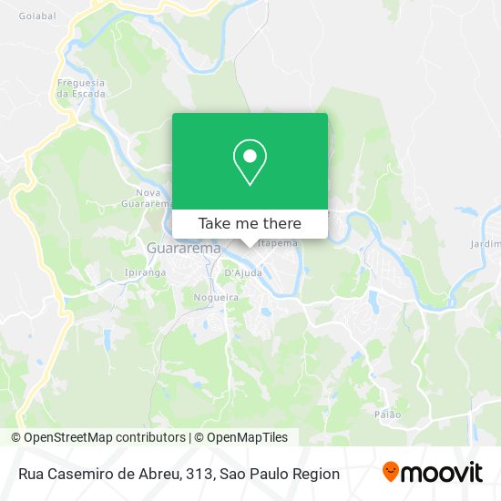 Mapa Rua Casemiro de Abreu, 313
