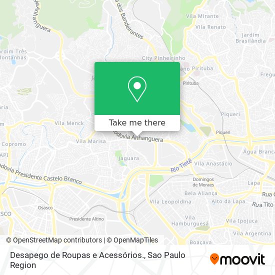 Desapego de Roupas e Acessórios. map
