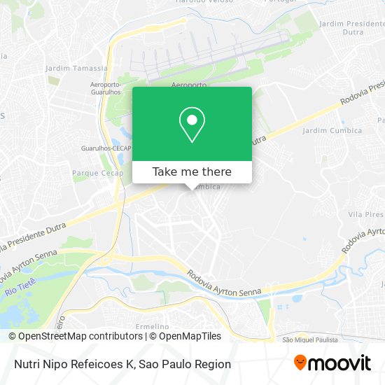 Nutri Nipo Refeicoes K map