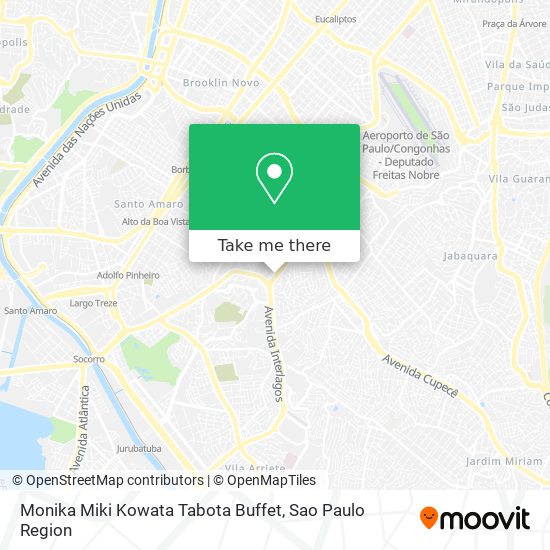 Monika Miki Kowata Tabota Buffet map