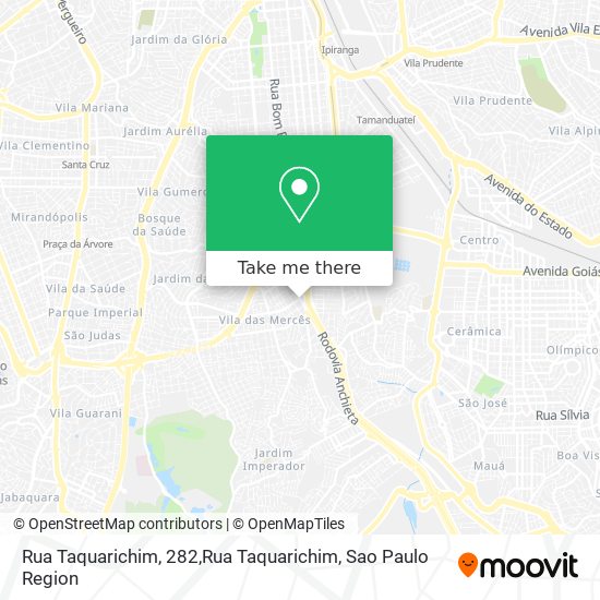 Mapa Rua Taquarichim, 282,Rua Taquarichim