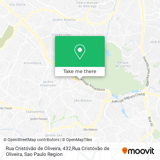 Rua Cristóvão de Oliveira, 432,Rua Cristóvão de Oliveira map