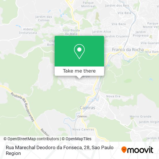 Rua Marechal Deodoro da Fonseca, 28 map