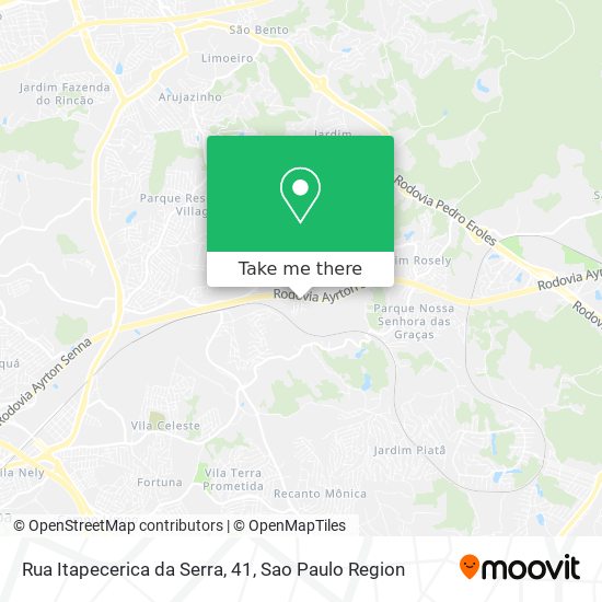 Rua Itapecerica da Serra, 41 map