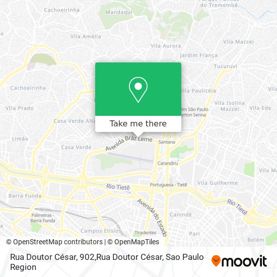 Rua Doutor César, 902,Rua Doutor César map