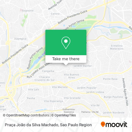 Praça João da Silva Machado map