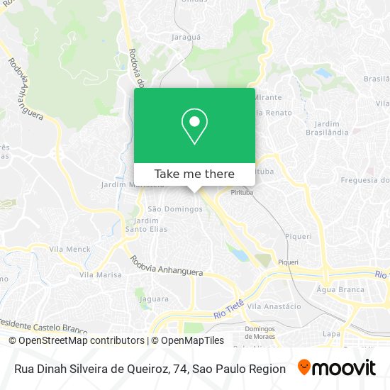 Rua Dinah Silveira de Queiroz, 74 map