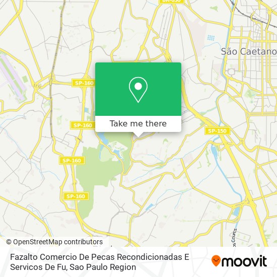 Fazalto Comercio De Pecas Recondicionadas E Servicos De Fu map