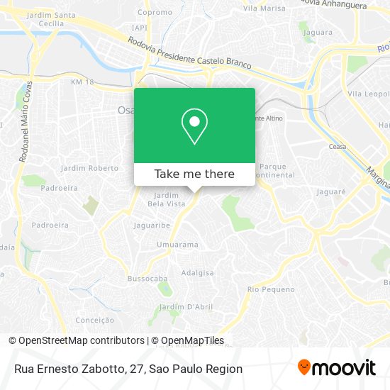 Rua Ernesto Zabotto, 27 map