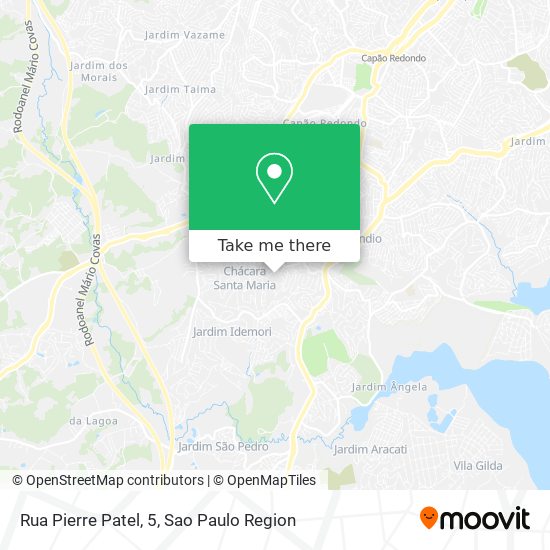 Rua Pierre Patel, 5 map