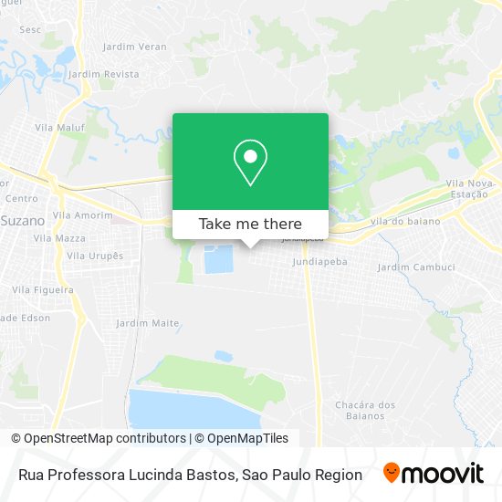 Rua Professora Lucinda Bastos map