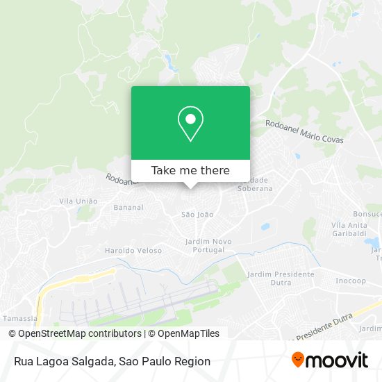 Rua Lagoa Salgada map