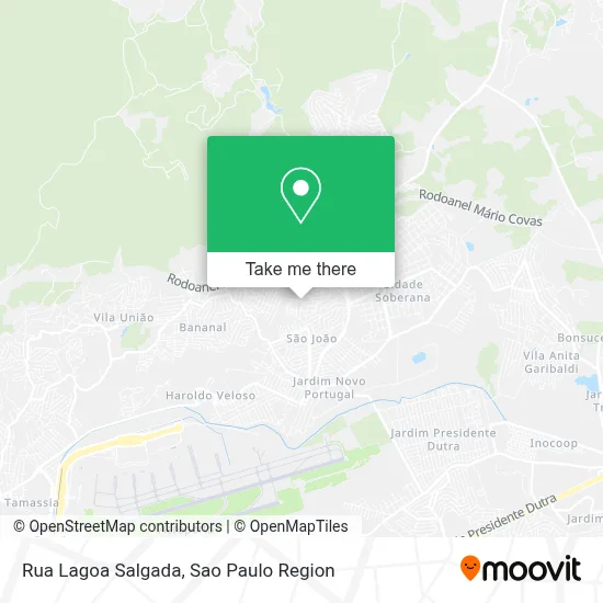 Rua Lagoa Salgada map
