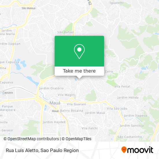 Rua Luís Aletto map