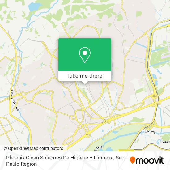 Phoenix Clean Solucoes De Higiene E Limpeza map