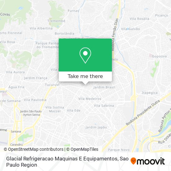 Glacial Refrigeracao Maquinas E Equipamentos map