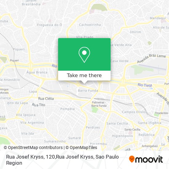 Rua Josef Kryss, 120,Rua Josef Kryss map