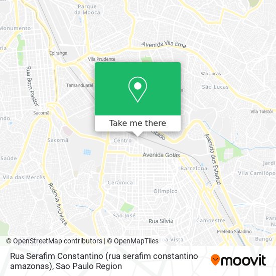 Rua Serafim Constantino (rua serafim constantino amazonas) map