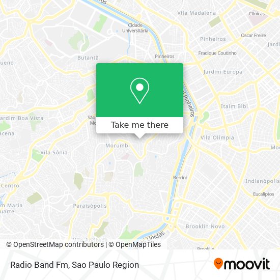 Radio Band Fm map