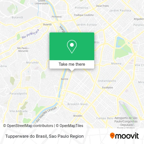 Tupperware do Brasil map