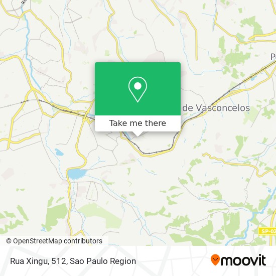 Rua Xingu, 512 map