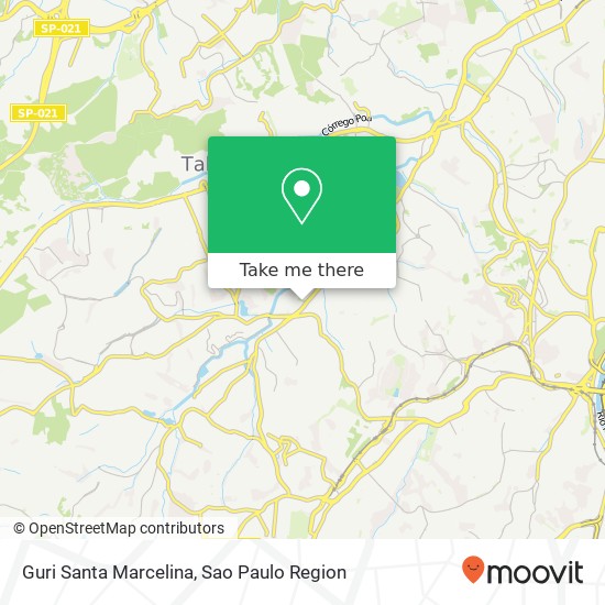 Guri Santa Marcelina map