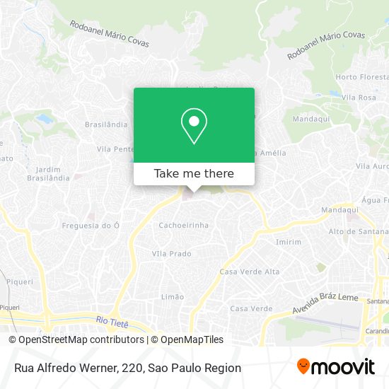 Rua Alfredo Werner, 220 map