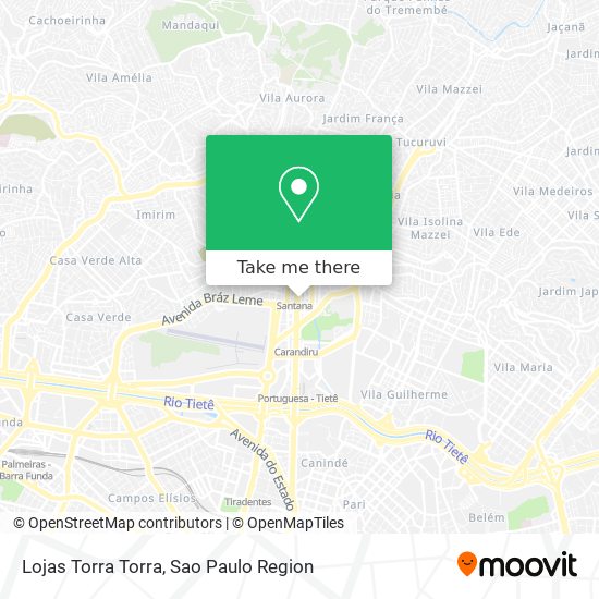 Lojas Torra Torra map