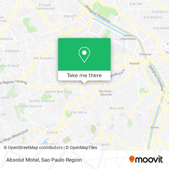 Absolut Motel map