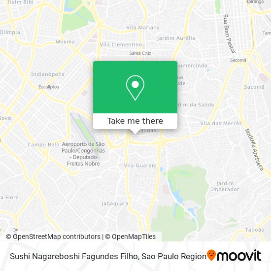 Sushi Nagareboshi Fagundes Filho map
