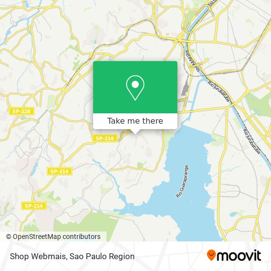 Shop Webmais map