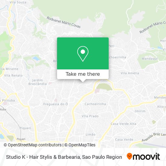 Studio K - Hair Stylis & Barbearia map