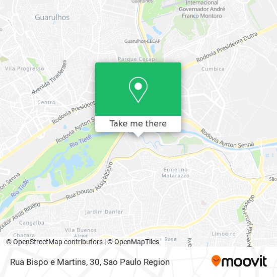 Rua Bispo e Martins, 30 map