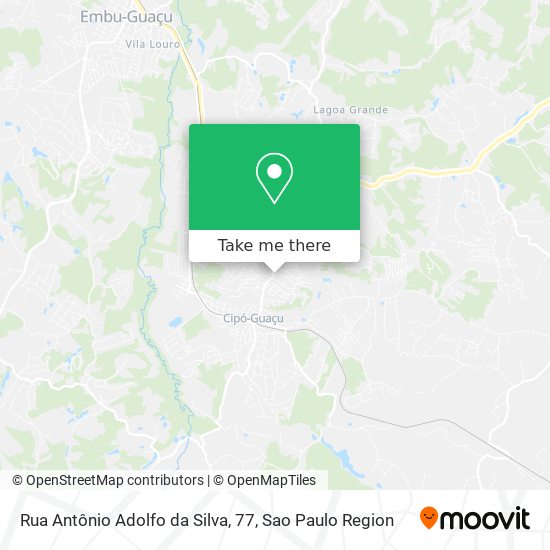 Mapa Rua Antônio Adolfo da Silva, 77